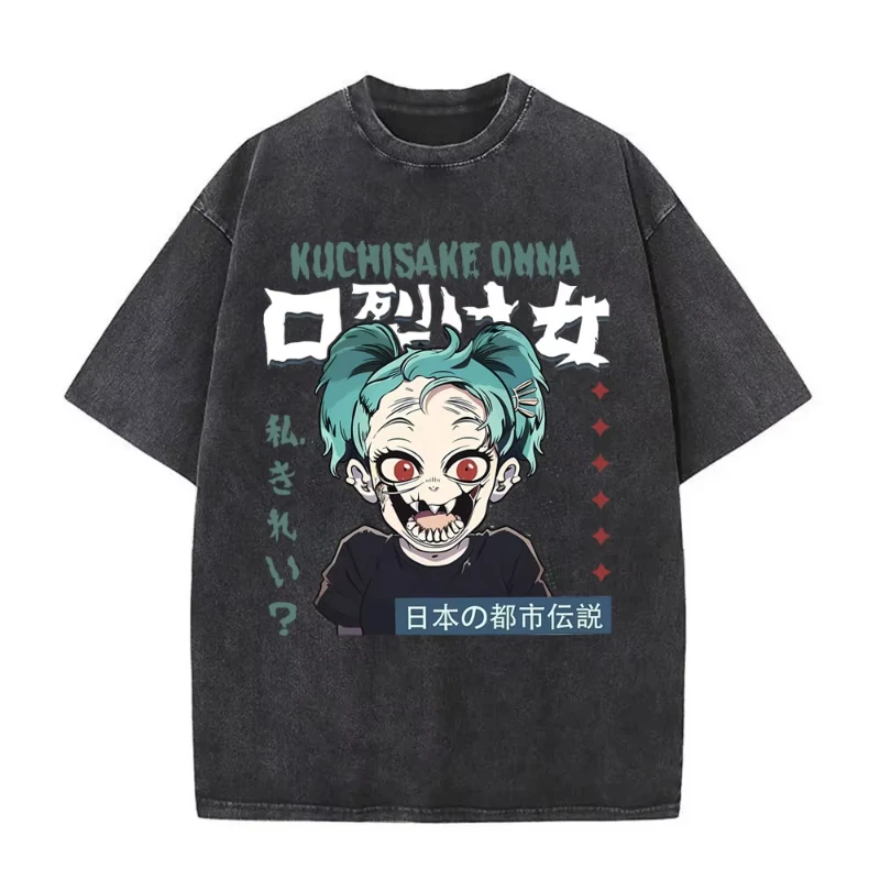 

Japan Is Calling and Must Go Surfer Cat T-shirts Men's Women Clothing Short Sleeve Funny Japan Style Cat Vintage Washed T Shirts