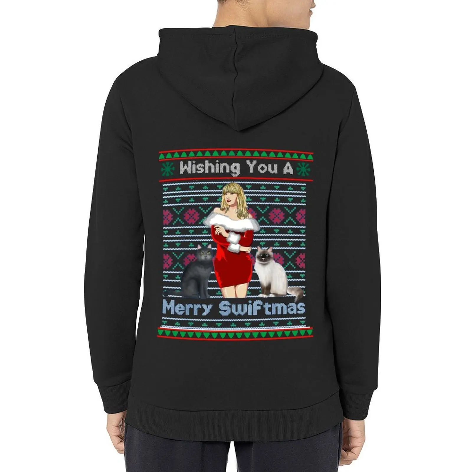 

Whishing You A Merry Swiftmas Hoodie men clothes autumn jacket men men's coat mens designer clothes hoodie men