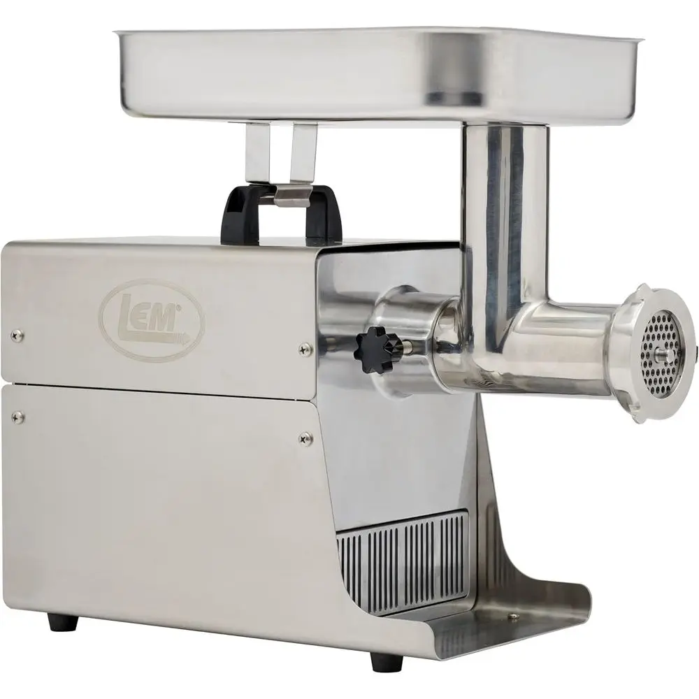 

Products BigBite #8 Meat Grinder, 0.5 HP Commercial-Quality StainlSteel Electric Meat Grinder or Home Use, Heavy-Duty ood Prr or