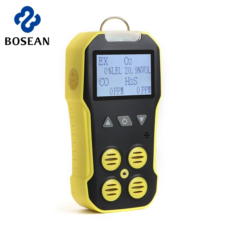 Bosean portable methane h2s multi gas detection alarm portable natural gas sensor detector