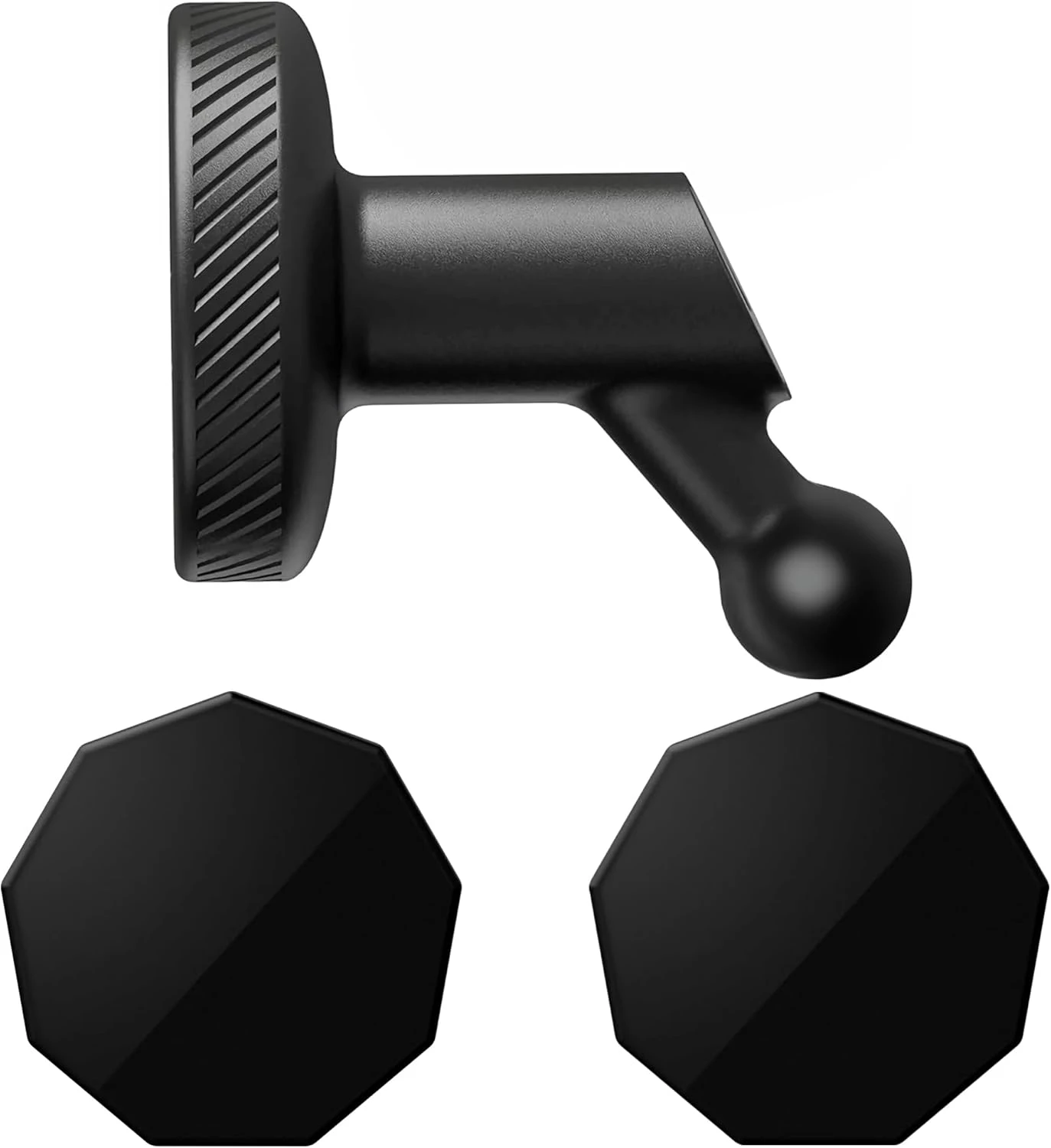 Magnetic Dash Cam Mount 8.55mm Ball Head 2 Adhesive Pieces Quick ReleaseFor Garmin Dashcam Moun for Car Drivers