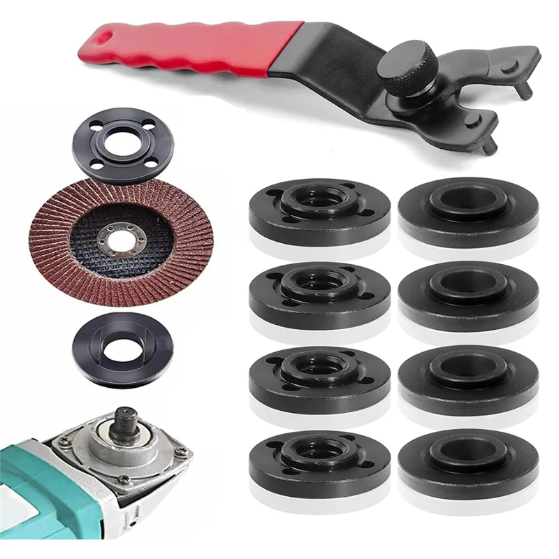 

WCS-5/8Inch-11 Grinder Parts Flange Metal Lock Nut Grinder Flange Nut Angle Grinder Wrench