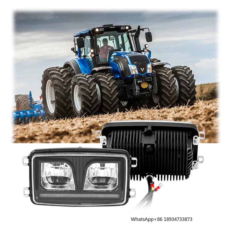 ECE R149 John Dee-re Tractor 3 X 5 ''المصباح الأمامي 6000K عالية منخفضة شعاع Led كشافات مع مصباح وقوف السيارات #6