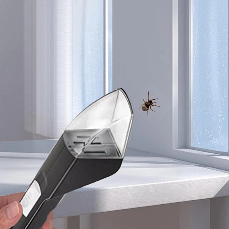 Portable Insect Catcher With Viewer Transparent Contactless Fly Bug Scoop Clamp Kids Nature Toys Biology Study Supplies