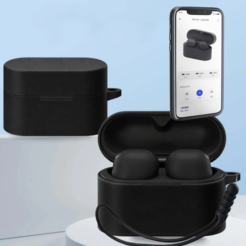 For SONY WF-1000XM6 Headset Silicone Headset Case 10-color Dustproof And Scratch-proof Earphone Protect Bluetooth Headset Case