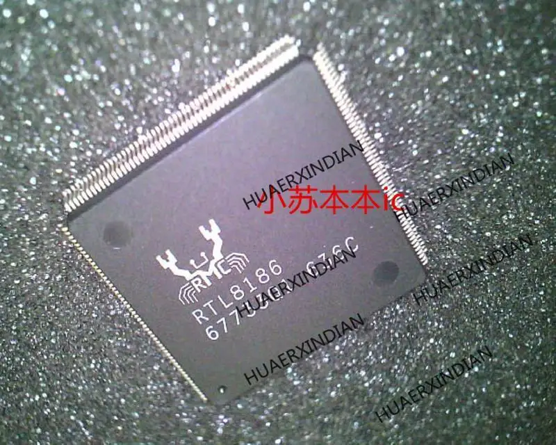 جديد وأصلي جديد RTL8186 QFP208 متوفر في المخزون