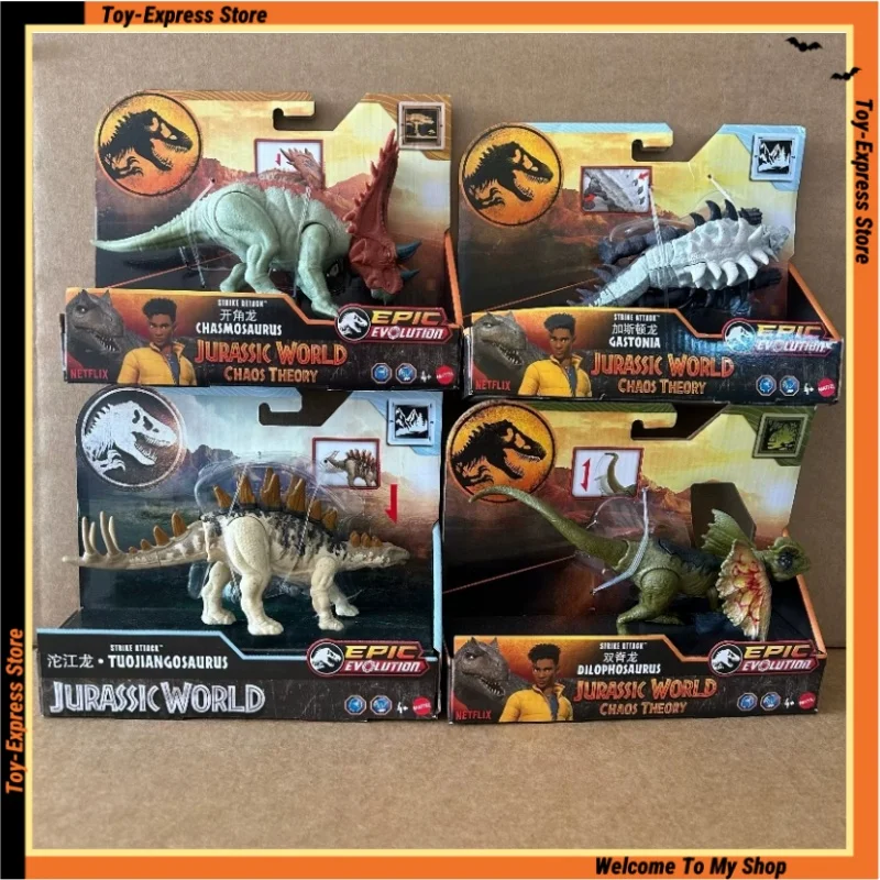 

Jurassic World Dinosaurs Toys Wild Attack Series Movie Animal Dinosaurs Model Collectible Children Boy Kids Toys Birthday Gift