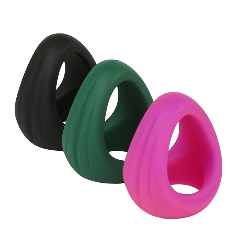Men Sex Penis Cock Ring Stay Har 3 Color Cock Ring Erotic Sex Toys For Men Extend Delay Times Erotik Silicon Rings Adult Supply