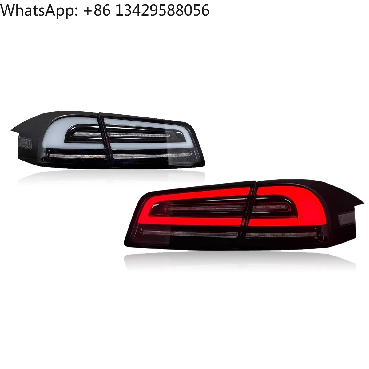 

TYPY New Style LED Tail Lights Turn Signal Brake Car Accessories for Tesla Model S 2019-2021