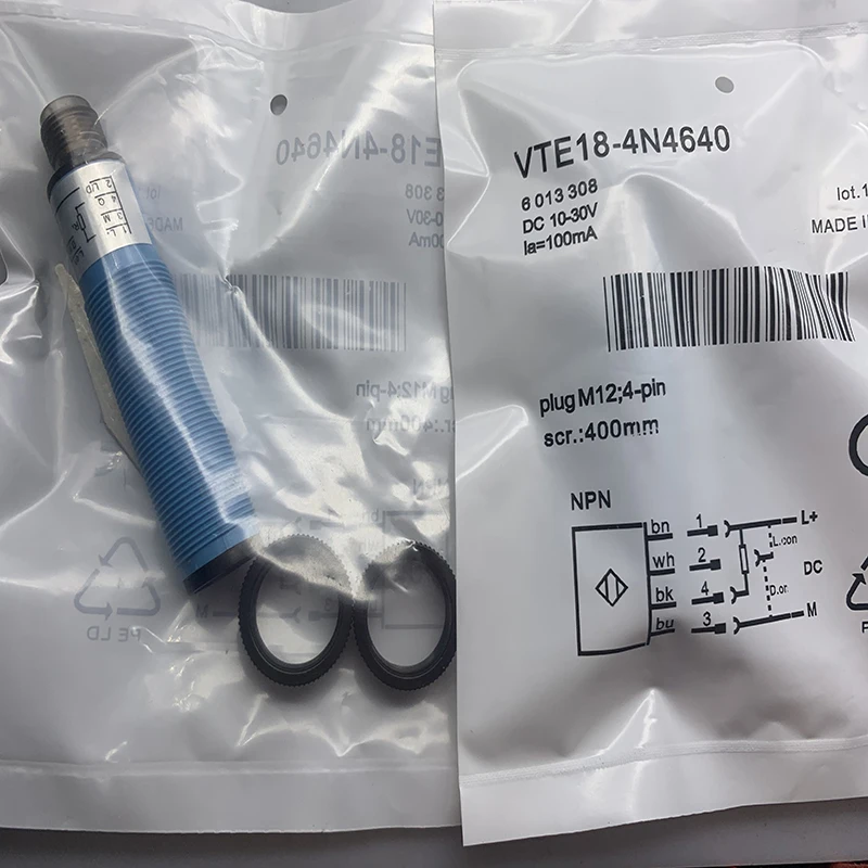 

In Stock New Photoelectric Switch Sensor VTE18-4N4640 VTE18-4P4640 Reliable Gold Seller One-year Warranty
