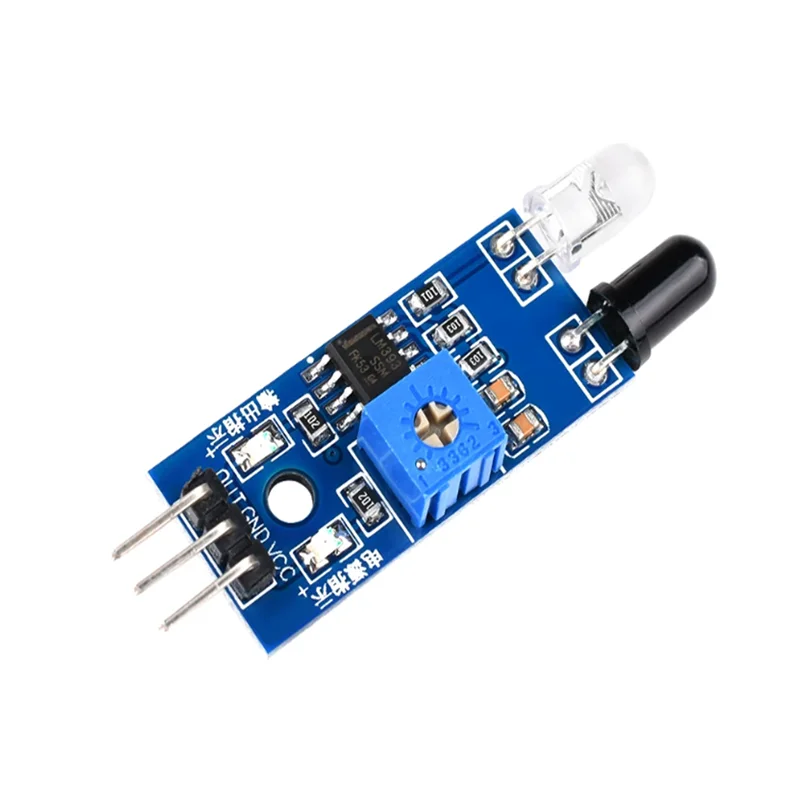 1PCS Intelligent car infrared obstacle avoidance sensor module, robot pipe anti/receiver photoelectric switch