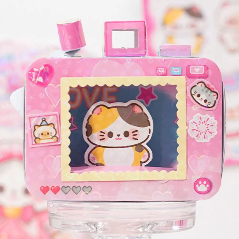 

Новый дизайн DIY Одевание Игрушка Рис Кот Тема Урожай Бесплатная Ручная работа Diy Игрушки Камера Ручная работа Ремесло Наклейки Игры Тихая книга