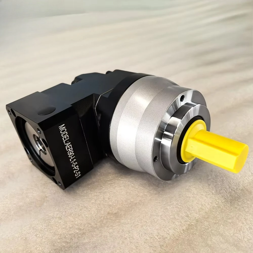 High speed and high torque shaft gear reducer 90 degree planetary gearbox