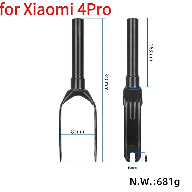 

Aluminum Alloy Front Fork for Xiaomi Mijia 4Pro Electric Scooter, Replacement Part