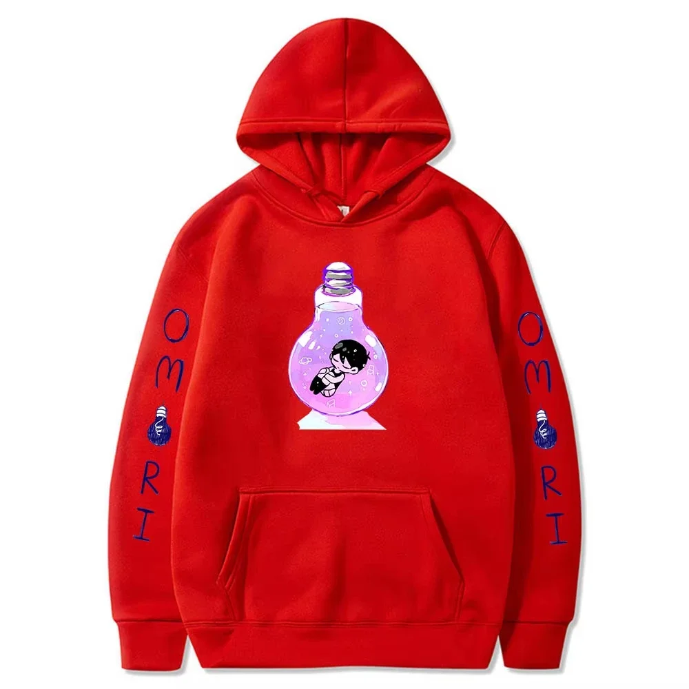 2025 Omori Sunny Basil Hero Mari Kel Kawaii هوديس Harajuku بلوزات جيب موضة البلوفرات ملابس كبيرة سوداديراس لـ Al #5