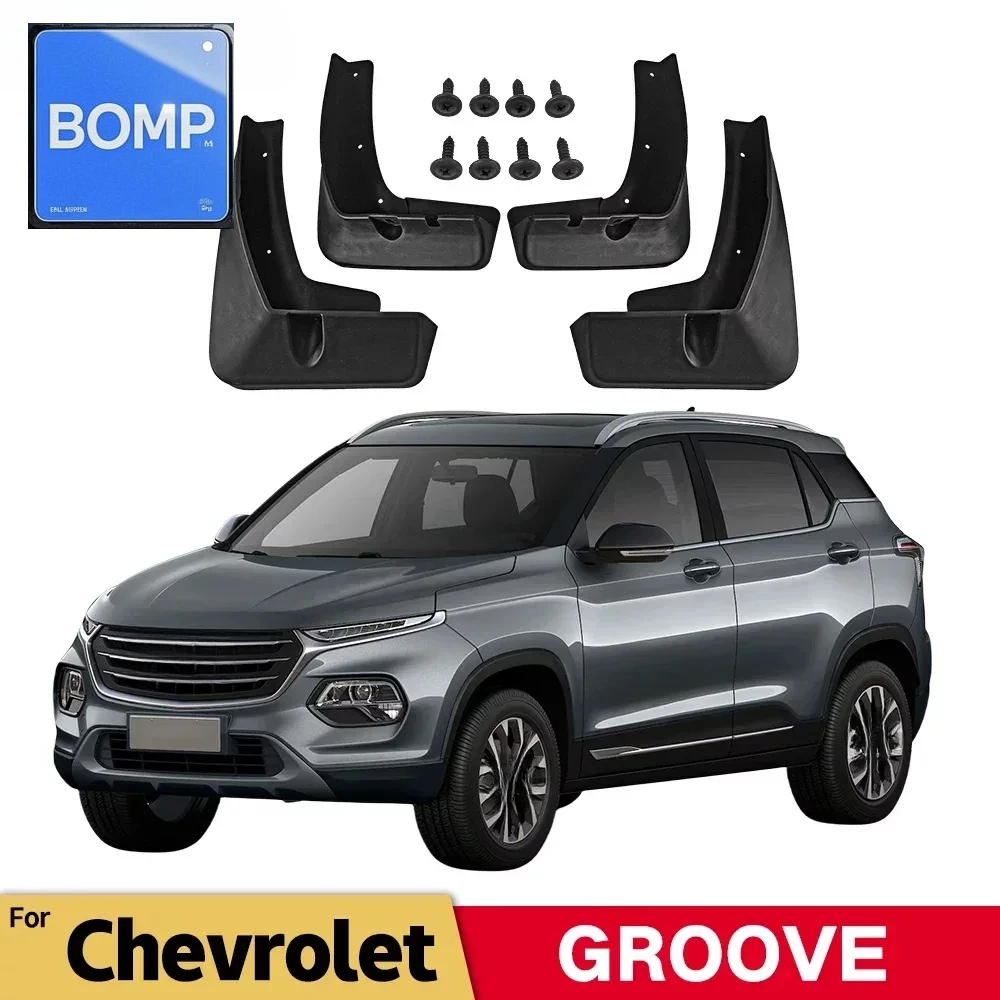 

Fit For MudFlaps Chevrolet GROOVE 2023 2024 Mudguards Mud Flaps Splash Guards Front Rear Wheels Fender Car Accessories 4Pcs