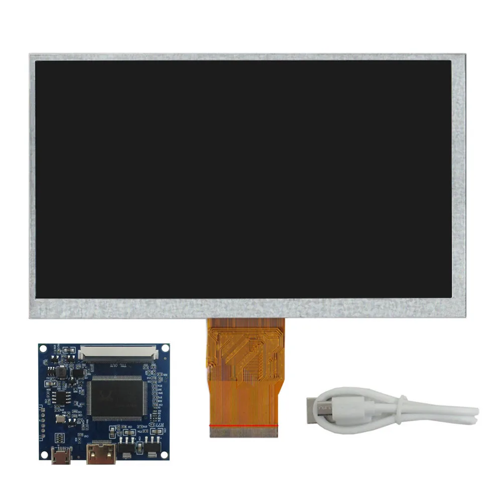 

7 Inch IPS LCD Display Screen Driver Control Board Mini HDMI-Compatible Monitor For Lattepanda,Raspberry Pi Banana Pi PC