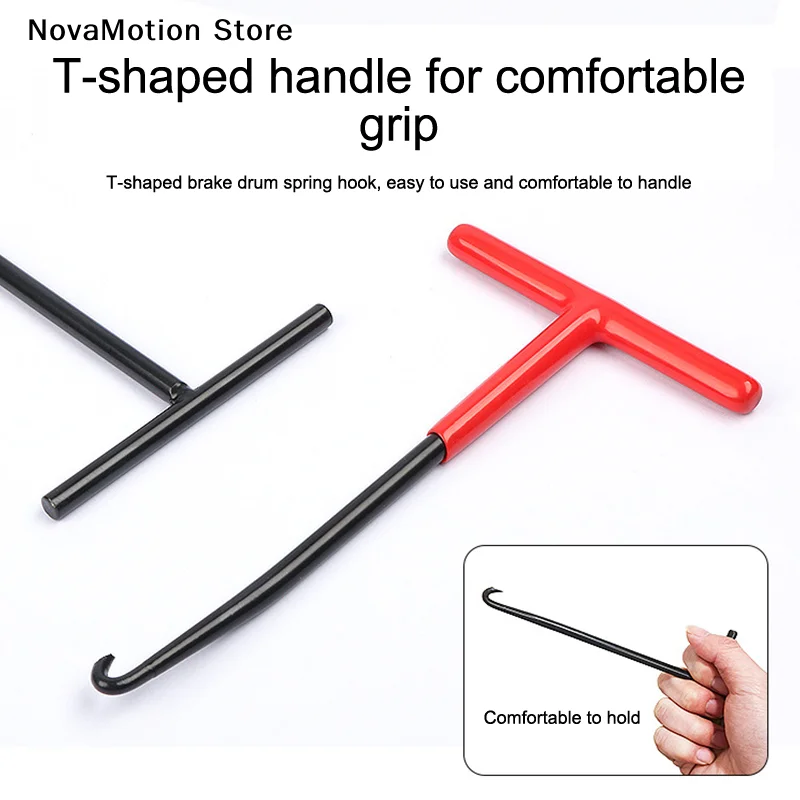 [NM]Repair Tool For Springs Removal Motorcycle Exhaust Spring Hook T Shaped Handle Exhaust Pipe Spring Puller Installer Hooks