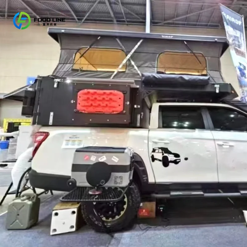 Aluminium 4x4 Pickup Truck Camper Waterproof Sale Factory Direct Accept Custom