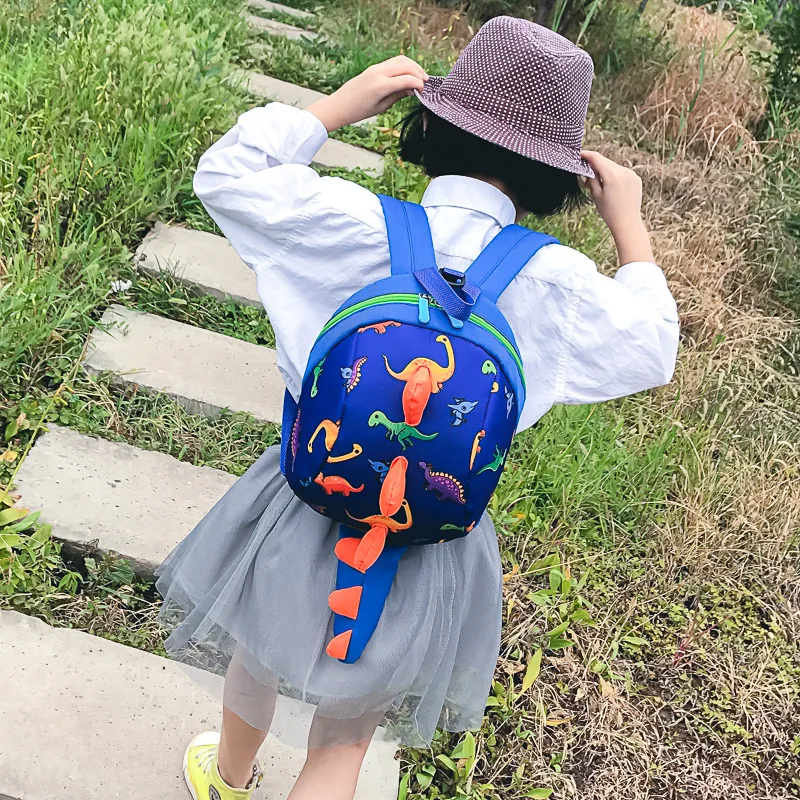 

New children's backpack dinosaur children's kindergarten backpack cartoon children's backpack
