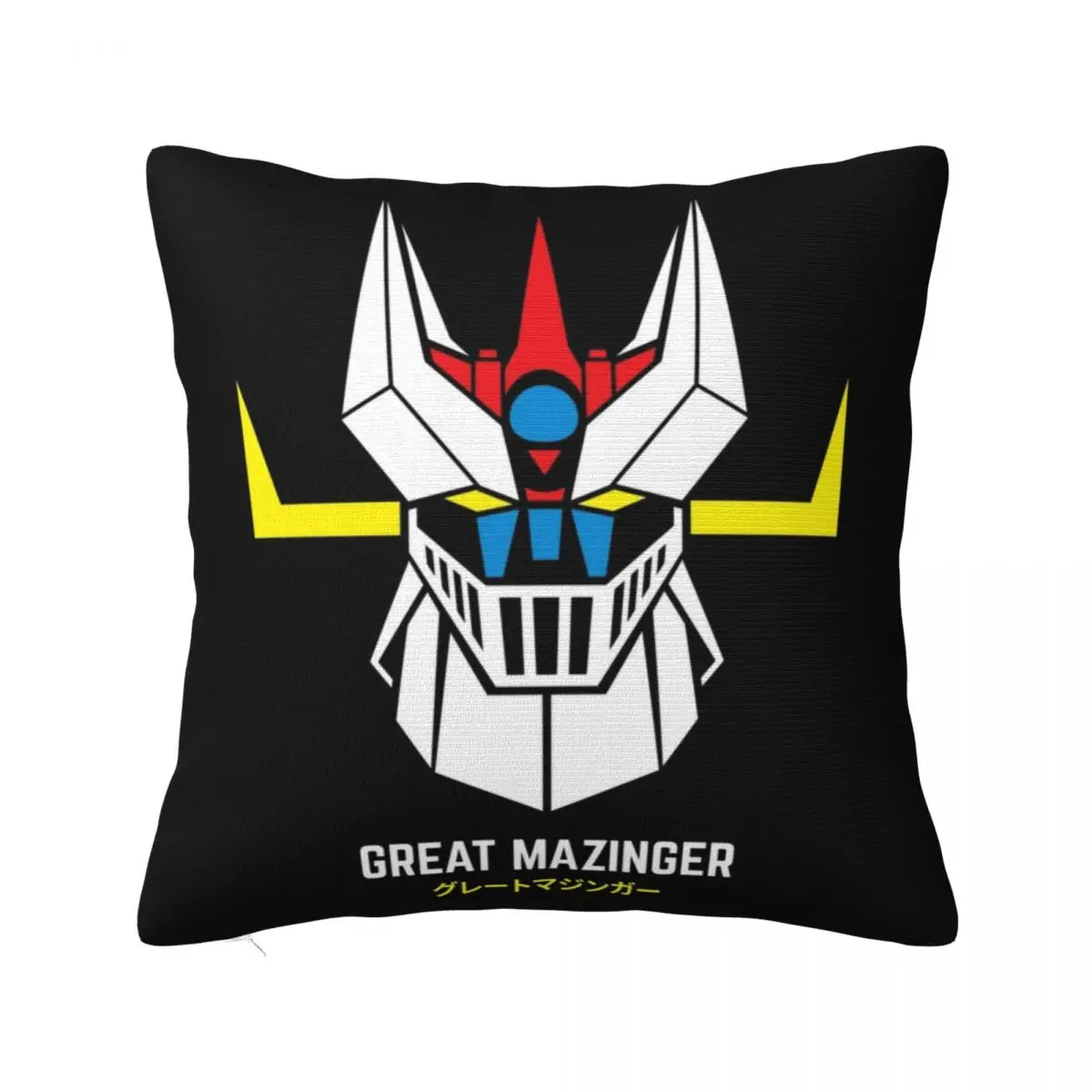 Great Mazinger Throw Pillow Pillowcases Polyester Home UFO Robot Goldorak Grendizer Actarus Mazinger Z Manga Cushion Cover 40*40