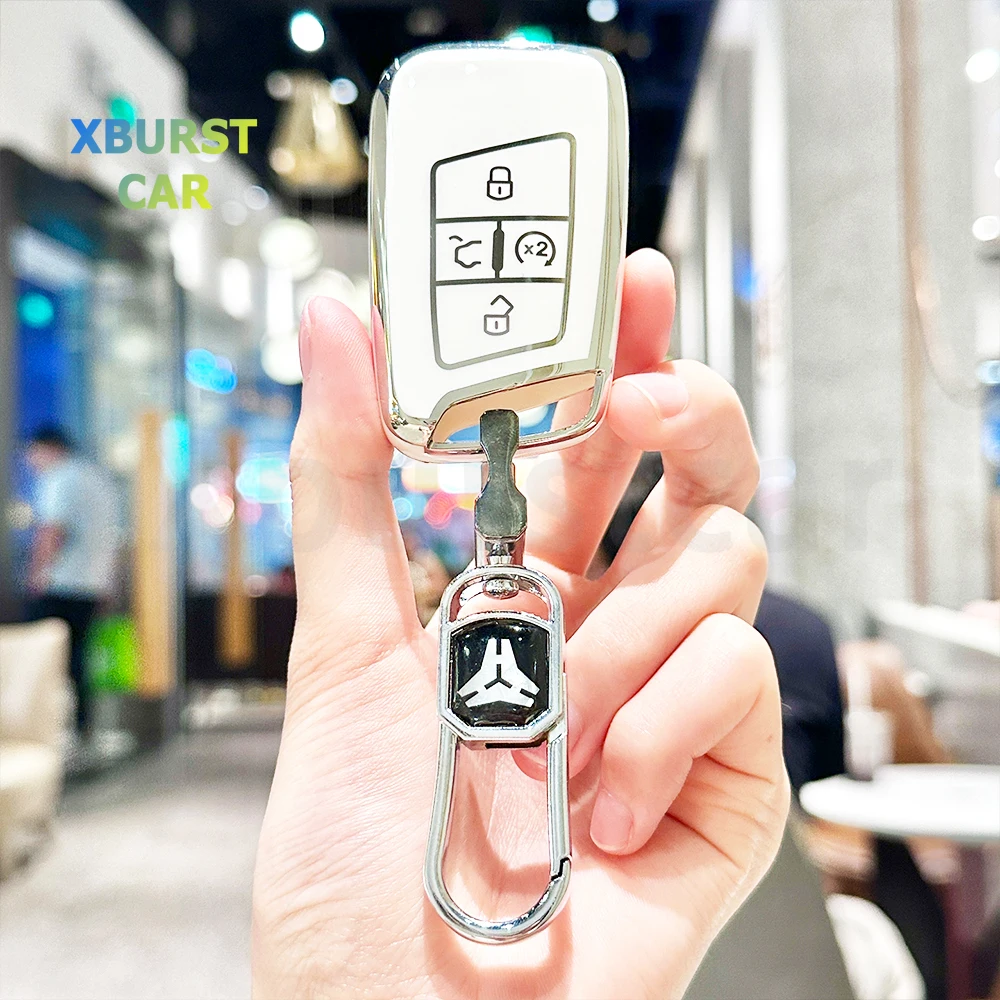 

TPU Car Remote Key Case Cover For Volkswagen VW Tiguan Passat Golf Alltrack Auto Shell Fob Holder Protector Accessories