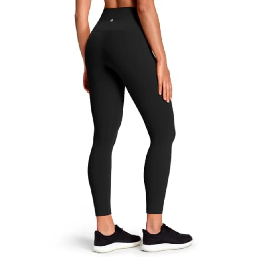 HeyNuts Leggings 25'', Plus Support, Compression 7/8 Workout Pants