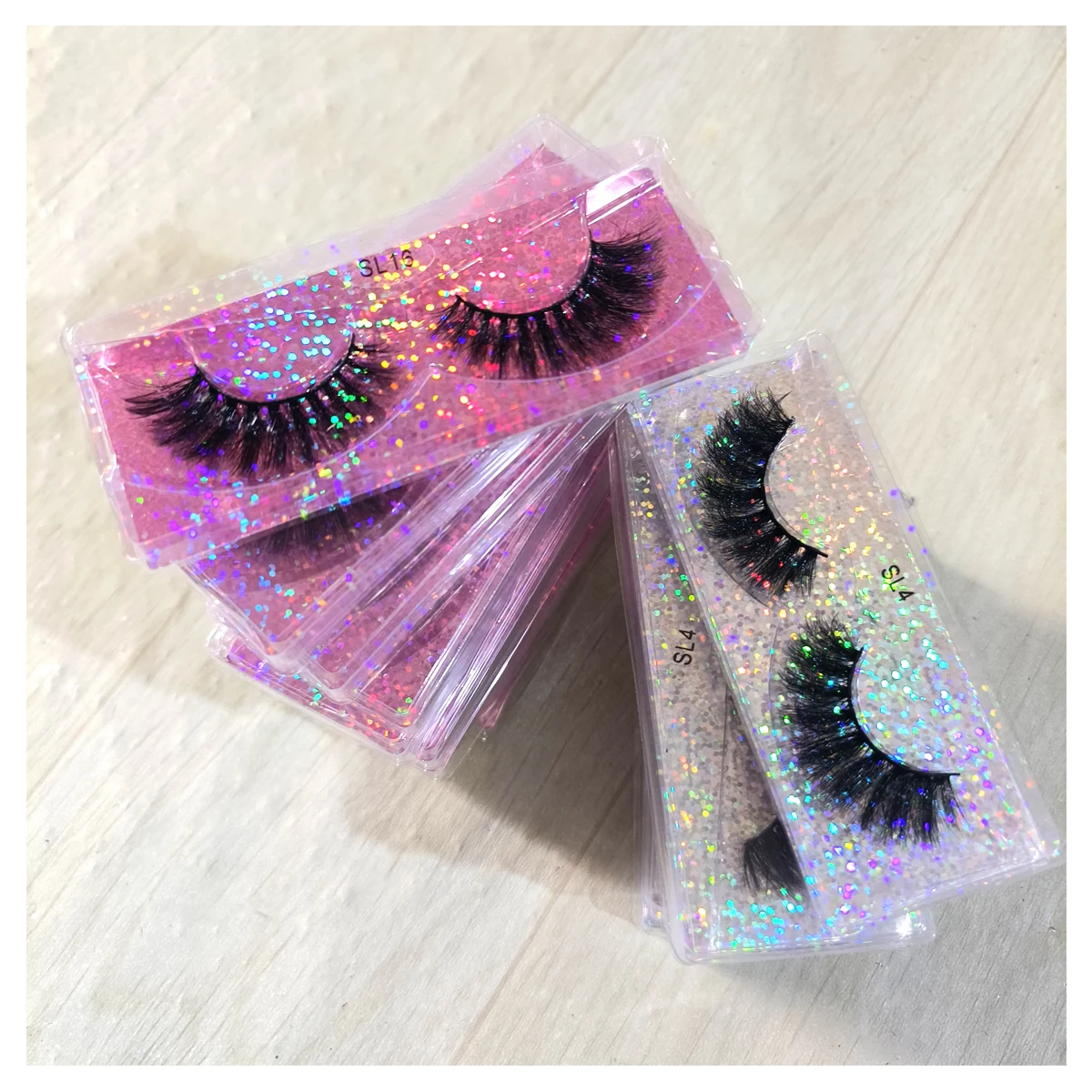 5/10/30/50/100Pcs fluffy mink eyelashes wholesale natural long 3D false mink lashes hand made fake eyelashes makeup faux cilio