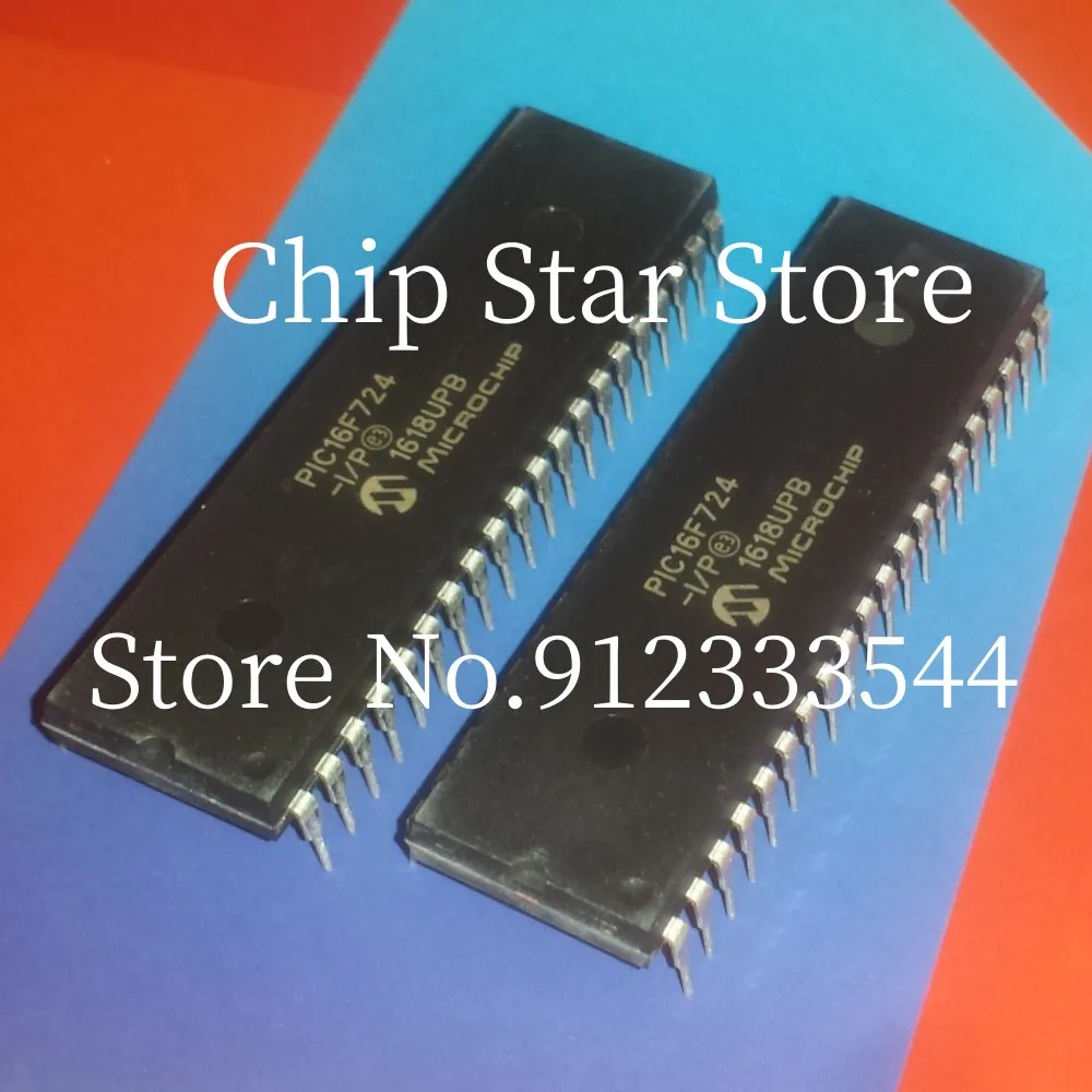 

10pcs/Lot PIC16F724-I/P PIC16F724 DIP40 8Bit MCU Microcontroller 100%New And Original