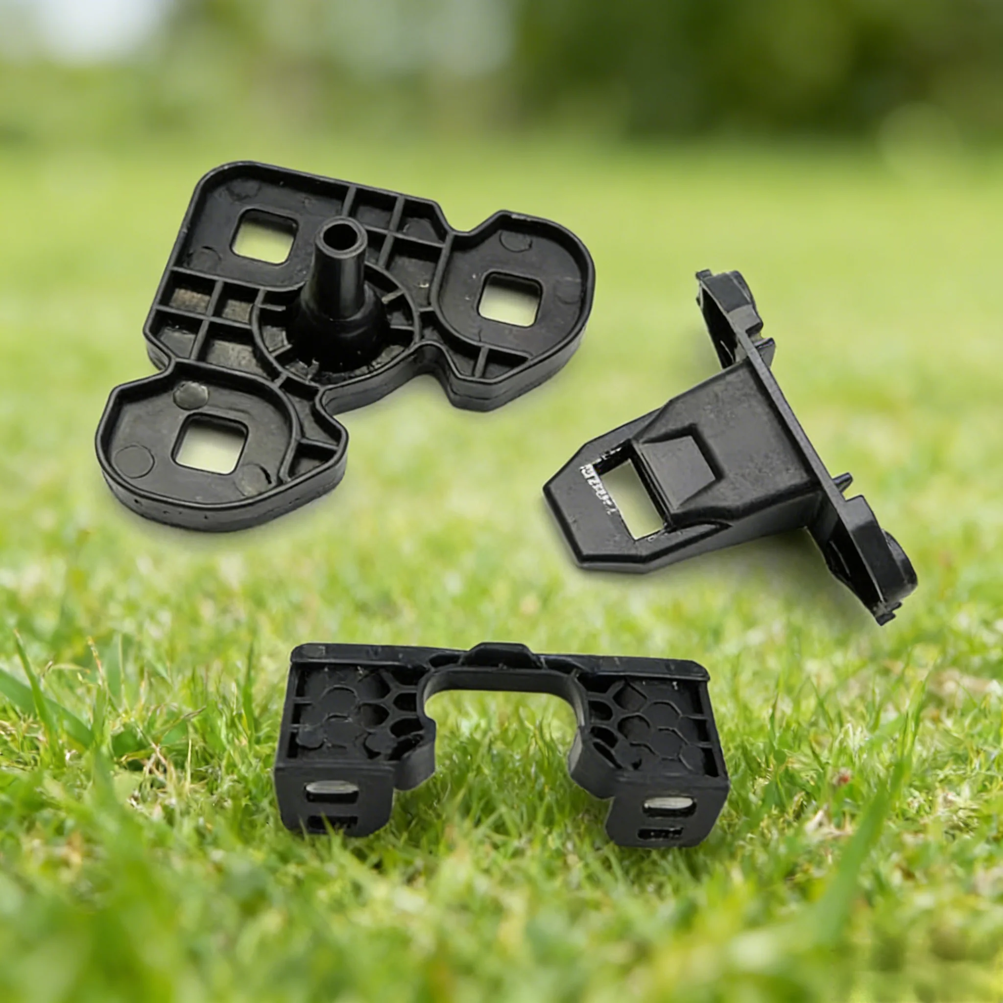 

Комплект для ремонта фар автомобиля: пластиковые аксессуары, черный пластиковый кронштейн для BMW X7 G07 G09 2019-2022, 63115A417B2, нижний уголок