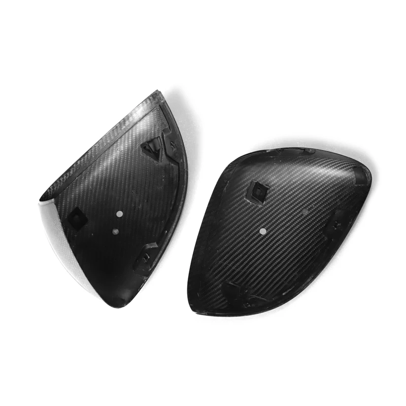 Real Dry Carbon Fiber Mirror Cover For Mercedes New C S Class W206 W223 Sedan 1:1 Replacement & Add On style 2021 2022