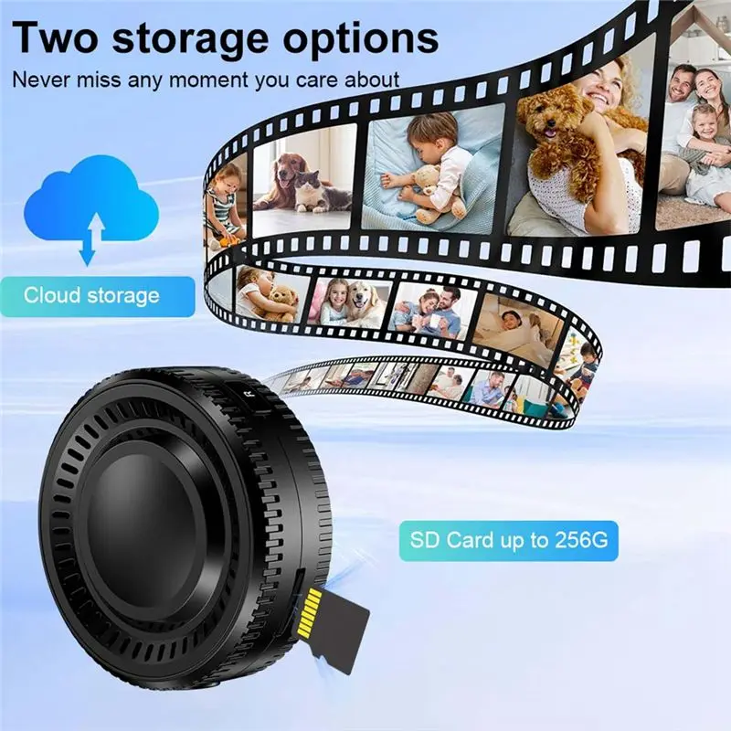 Wireless Wifi HD 1080P Camera Home Security Surveillance Camera Microphone Motion Detection Support