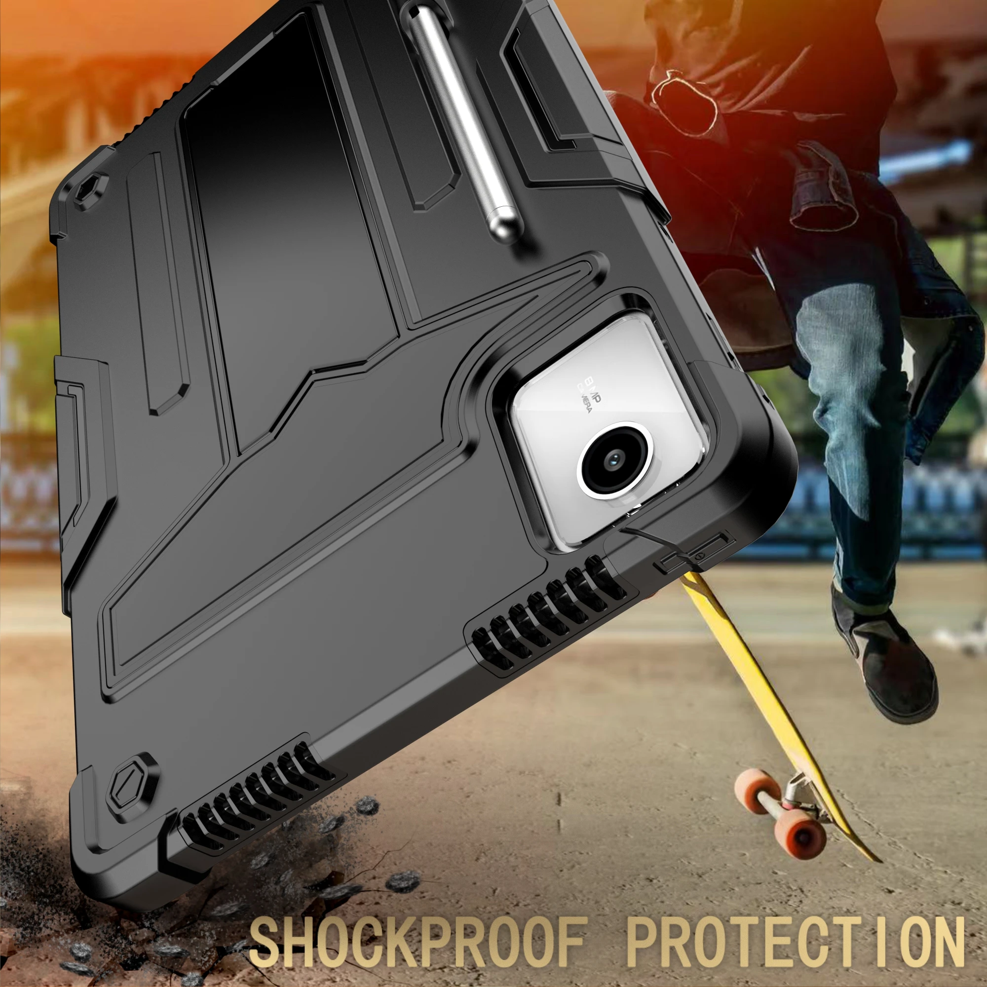 Rugged Stand Case For Lenovo X - đánh giá và giá Lenovo Tablet M11 Accessories