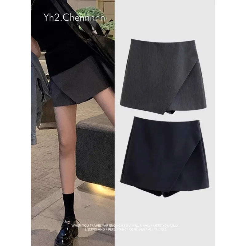 High Waist self-cultivation Skirt Pants Women Golf Wear 2026 Summer New Golf Skirt Fashion Korean Suit Skirt Women Golf Clothing