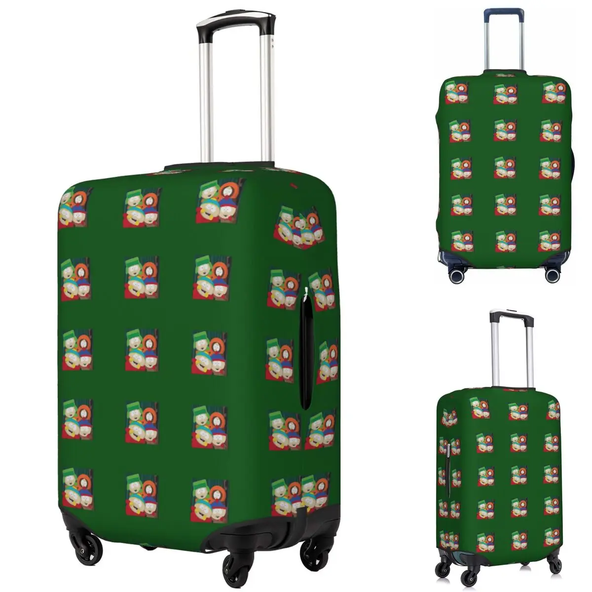 Southpark Boys Cartoon Anime Suitcase Cover Protection Elastic Trip Luggage Protector Covers for 18-32 Inch