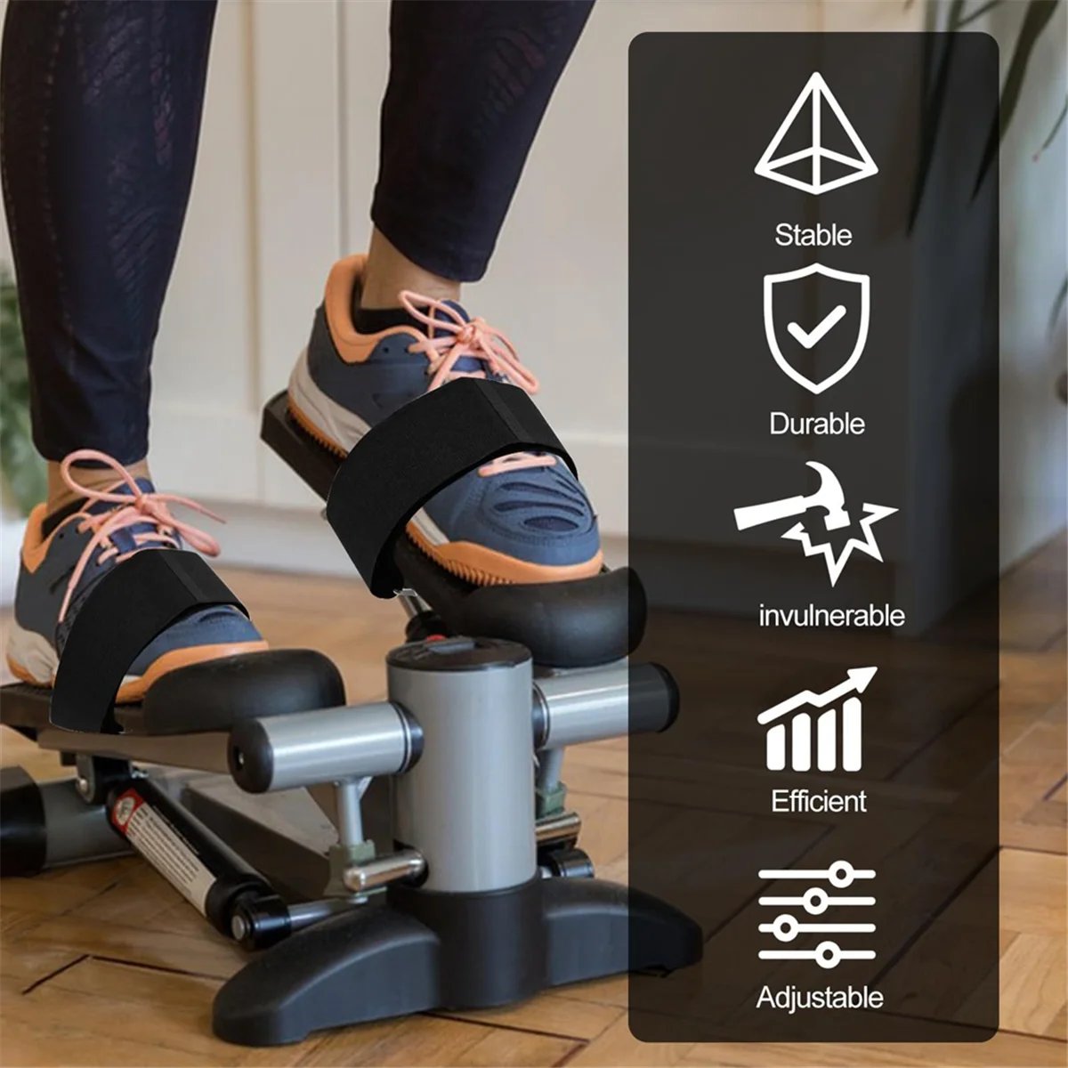 

New Elliptical Leg Exercise Machine Pedal Belt Adjustable Elliptical Training Balance Exercise Station Belt