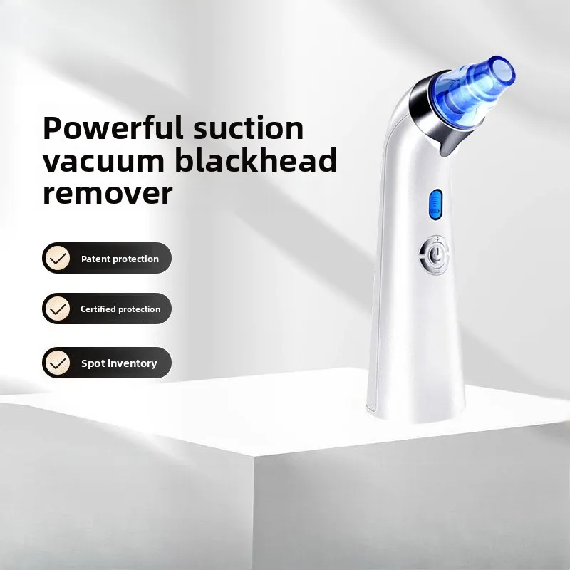 

Portable Electric Blackhead Extractor Beauty Device Acne Eliminator Pore Cleanser for Daily Facial Cleansing and Skin