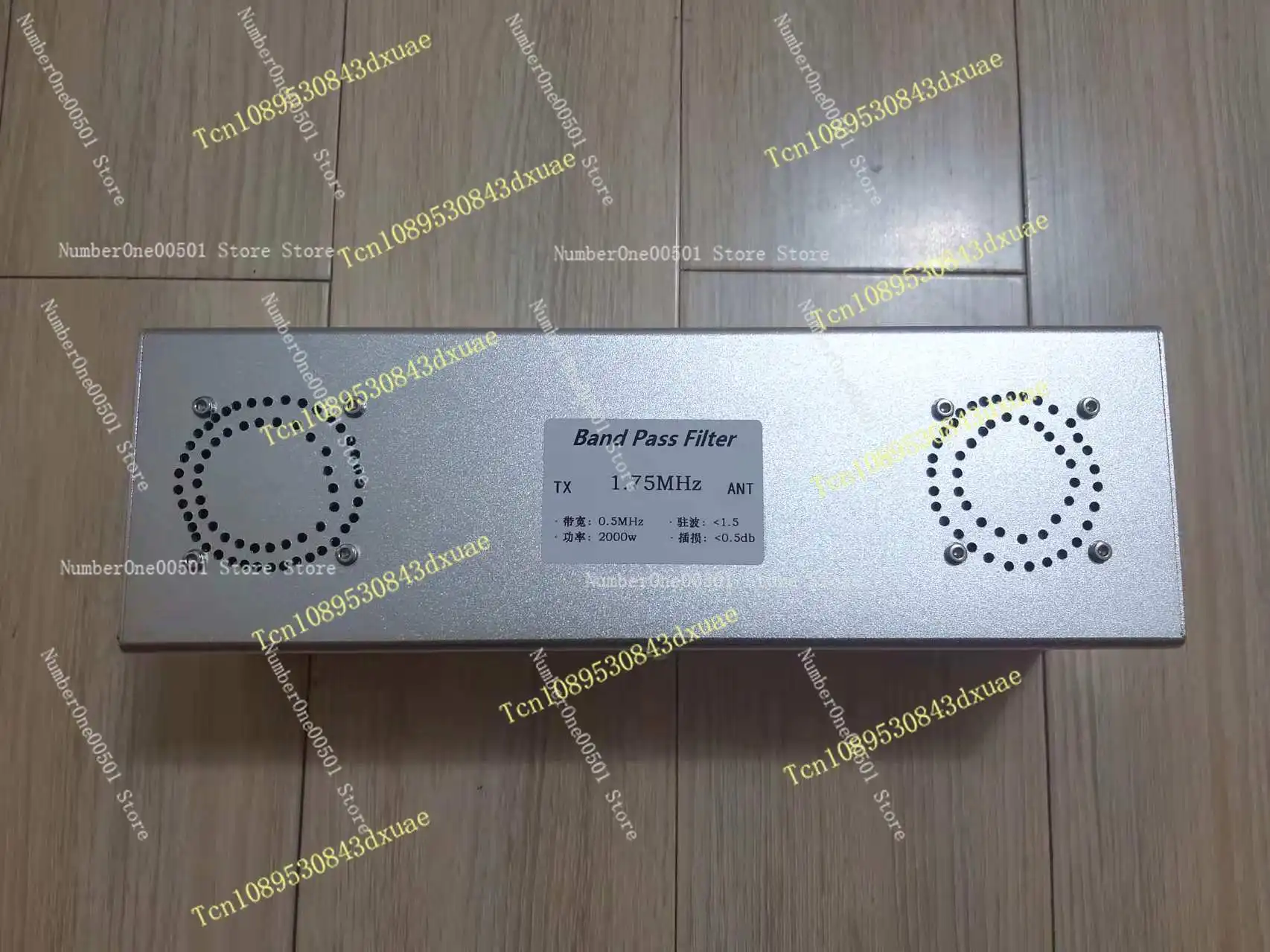 1.75MHz 1.8MHz Bandpass Filter BPF Anti-Interference Filtering Harmonic Clutter 2000w N Female