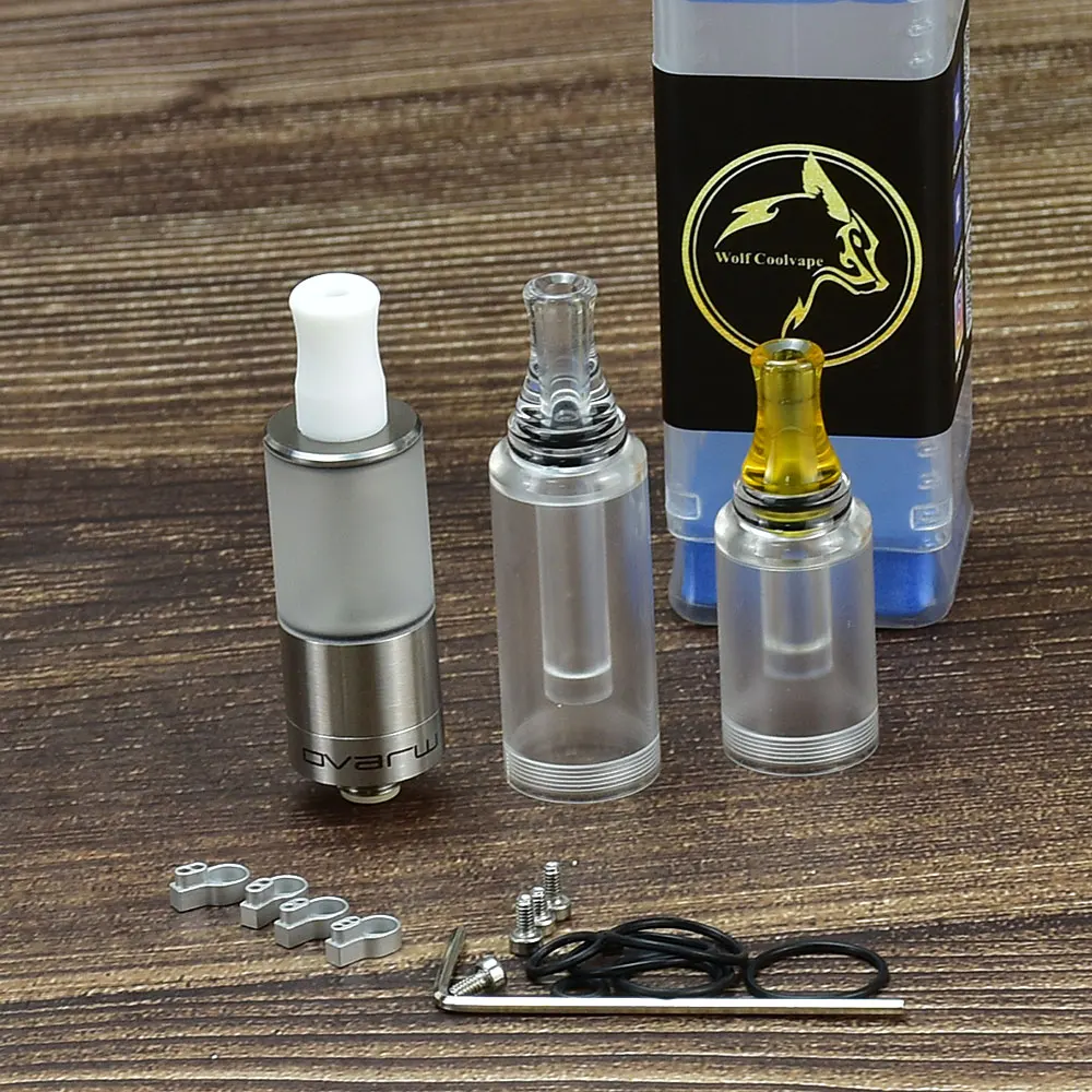

Dvarw 16 RTA MTL TANK Single Coil RTA WITH AFC 16mm 2ml 316SS Vape RTA Rebuildable Atomizer VS Flash e Vapor Vs Dual Mini RTA