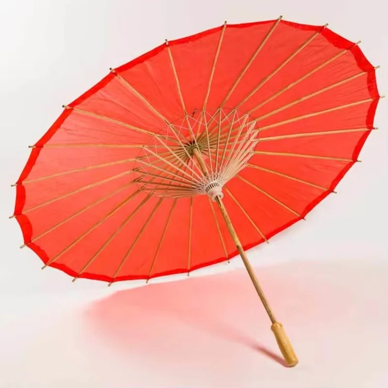 

Red Diameter 84cm Paper Parasol Umbrella for Wedding Bride Bridesmaids Favors