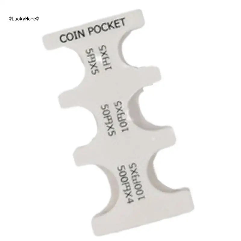 Spacious Coin Holder with Removable Layers Portable for Various Types of Coin 11UA