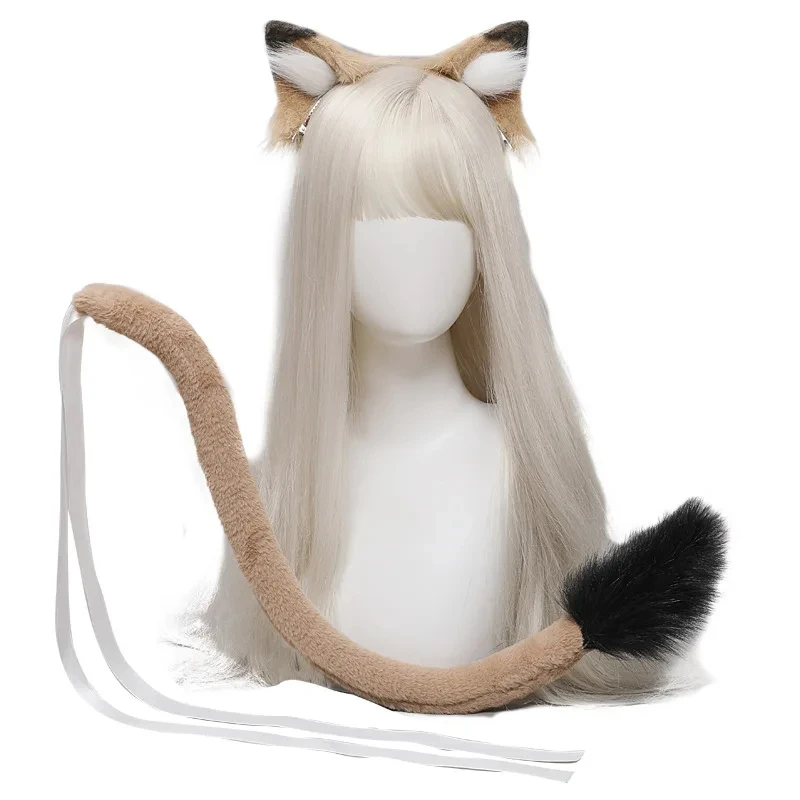 Lion Tail Cosplay Prop Woman Cute Costume Accessories Unisex Comic Conventions Stage Performance Prop Animal Pet Waist Accessory
