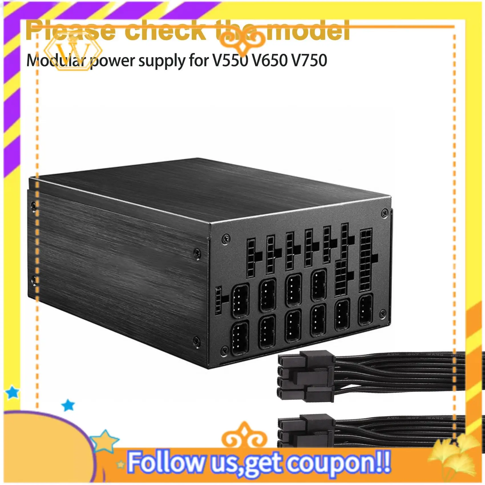 

Новейший кабель питания PCI-E 8-контактный на двойной 8-контактный (6 + 2-контактный) для модульного источника питания Cooler Master V Gold Series V750 V650 V550