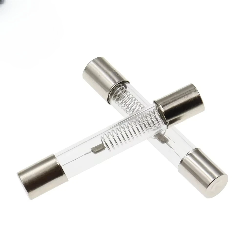 

100PCS 5KV 5000V Fuse 6x40mm 0.6A 0.65A 0.7A 0.75A 0.8A 0.85A 0.9A 1A Glass Tube Fuse 6*40mm High-Pressure Microwave Oven Fuses