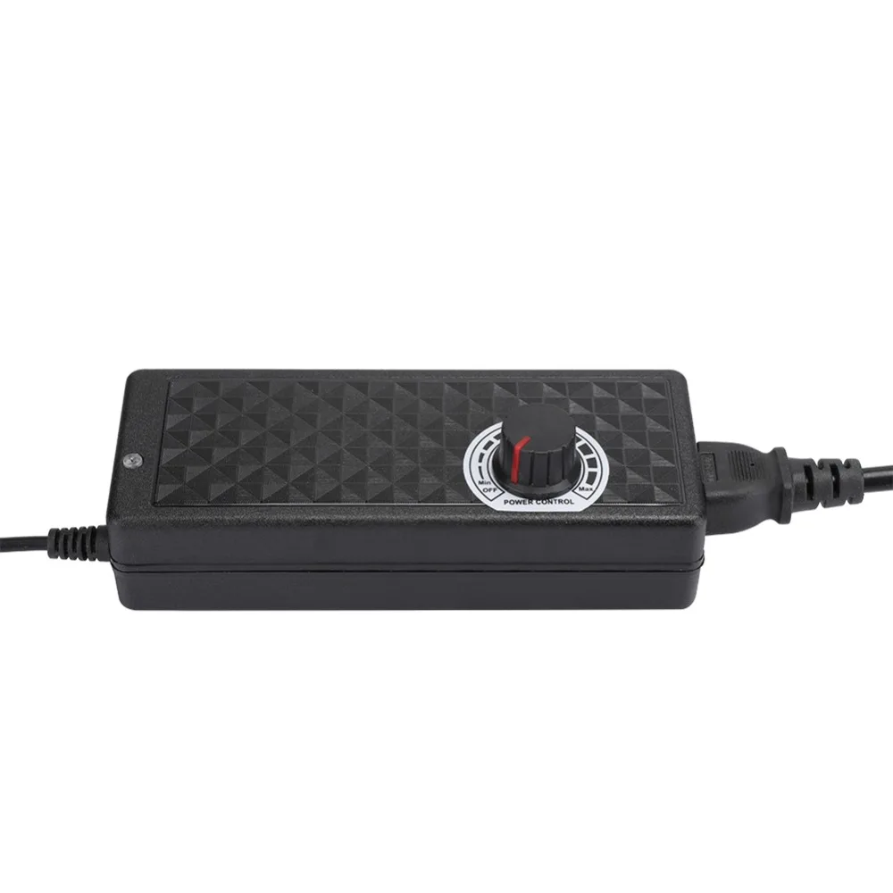 Durable 3-12V Output Adjustable Power Supply 10A 110-240V Input Adjustable Voltage Adapter Voltage Regulation Adapter Indoor