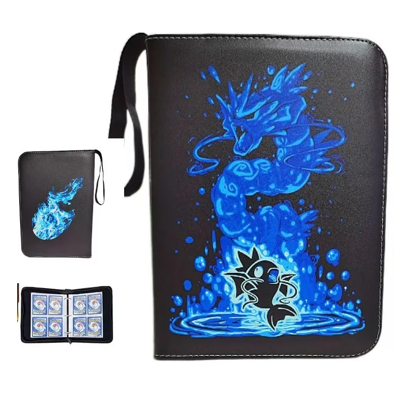 لتقوم بها بنفسك ألبوم بطاقة البوكيمون بيكاتشو تشارجر Gengar Mewtwo الكرتون بطاقة كتاب أنيمي جمع عمل دمى أشكال الهدايا