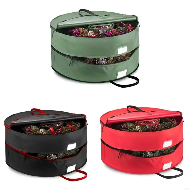 

L9NB Xmas Storage Bag Gift Sorting Bags Large Capacity for Wreath