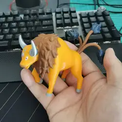 New Anime Tauros Scale World 1:20 Action Figure Cute Doll 3D Print Model Desktop Decoration Children Holiday Toy Gift