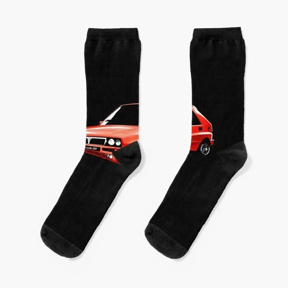 

DELTA INTEGRALE - RED Socks professional running soccer anti-slip Wholesale christmas stocking Socks Female Men's