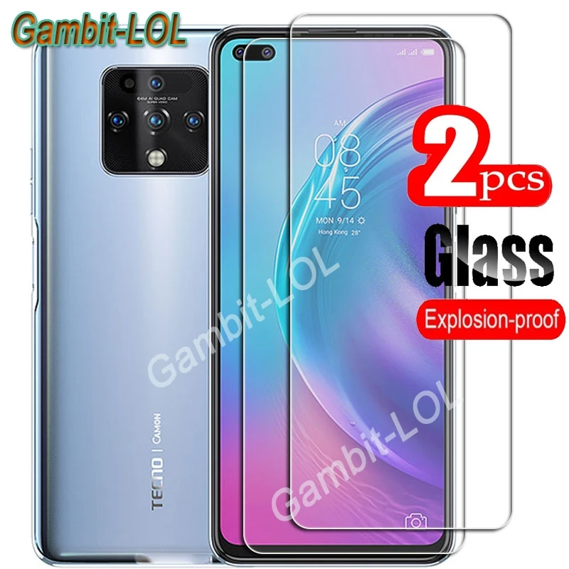 For Tecno Camon 16 Premier Tempered Glass Protective ON Camon16 16Premier 6.8Inch Screen Protector Smart Phone Cover  Film